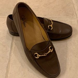 Cole Haan Ascot Chestnut Brown Bit Loafers
